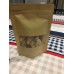Kraft Paper Stand Up Pouch With Window And Zip Lock 4" X 6" 100 Pcs